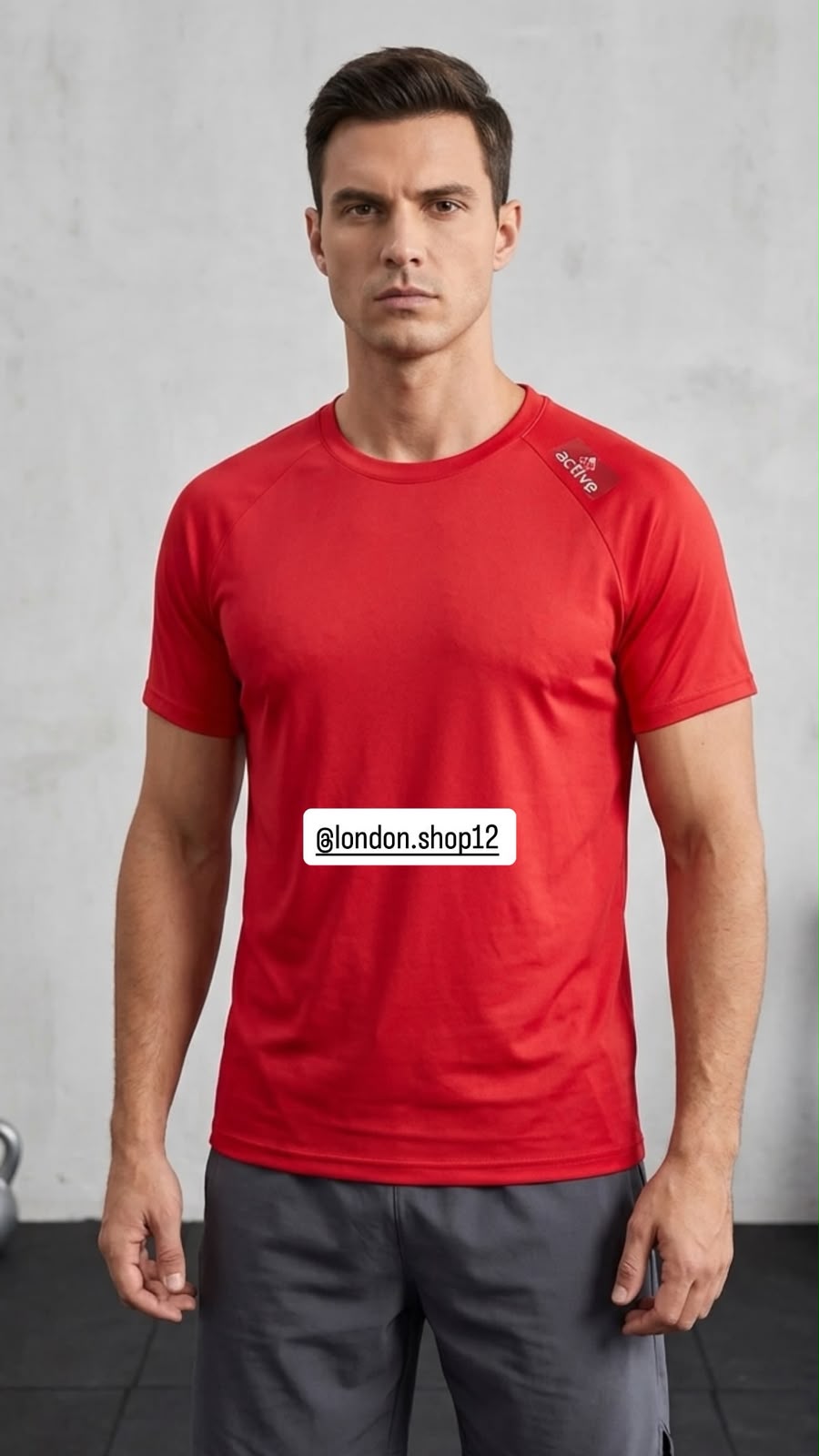 T-shirt Sport Rouge Homme